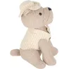 Cale-porte en tissu animal habillé