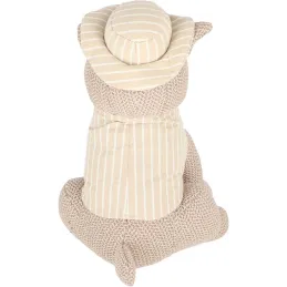 Cale-porte en tissu animal habillé