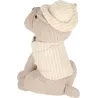 Cale-porte en tissu animal habillé