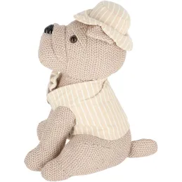 Cale-porte en tissu animal habillé