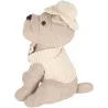 Cale-porte en tissu animal habillé