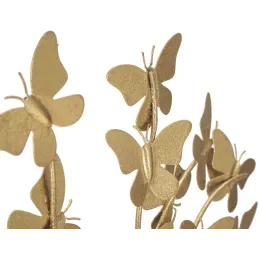 Arbre décorarif en métal avec papillons