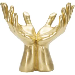 Décoration à poser Peace hands 25 x 15 x 24 cm