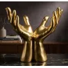 Décoration à poser Peace hands 25 x 15 x 24 cm