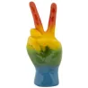 Statuette en polyrésine Rainbow hand