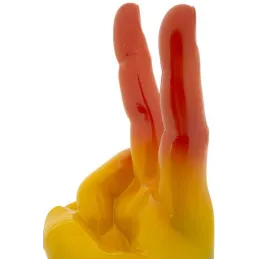 Statuette en polyrésine Rainbow hand