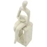 Statuette décorative en polyrésine Stons single 8.5 x 6.5 x 24 cm
