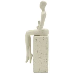 Statuette décorative en polyrésine Stons single 8.5 x 6.5 x 24 cm
