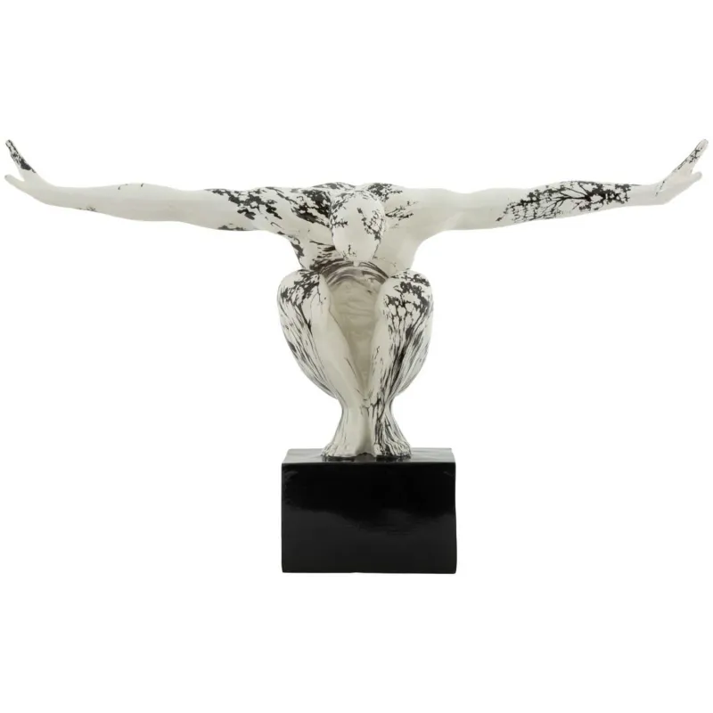 Statuette en polyérésine Gymnaste 50 x 16 x 34 cm