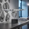 Statuette en polyérésine Gymnaste 50 x 16 x 34 cm