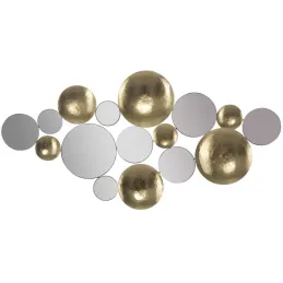Décoration murale avec miroirs Glam 118  x 2.5 x 60 cm