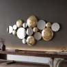 Décoration murale avec miroirs Glam 118  x 2.5 x 60 cm