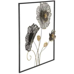 Décoration murale en métal Panel square 50 x 5.5 x 50 cm