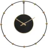 Horloge murale en métal Pearl 61 x 4.5 cm