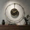Horloge murale en métal Pearl 61 x 4.5 cm