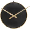 Horloge murale en métal Pearl 61 x 4.5 cm