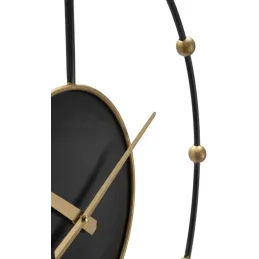 Horloge murale en métal Pearl 61 x 4.5 cm