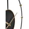 Horloge murale en métal Pearl 61 x 4.5 cm