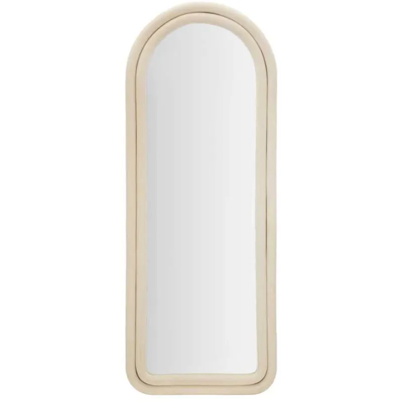 Miroir mural en velours Cloé 60 x 4 x 160 cm