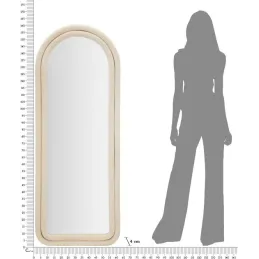 Miroir mural en velours Cloé 60 x 4 x 160 cm