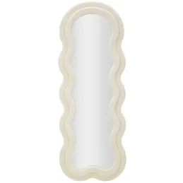 Miroir mural en velours Teddy 60 x 4 x 160 cm