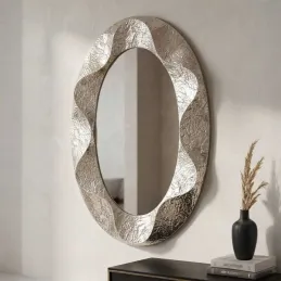 Miroir mural en métal Argelux