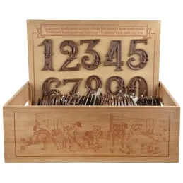 Numéro de maison en fonte