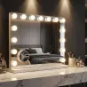 Miroir à poser avec led 3 couleurs Hollywood  55 x 14 x 43 cm