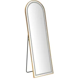 Miroir sur pieds avec bandeau led 3 couleurs Marcia