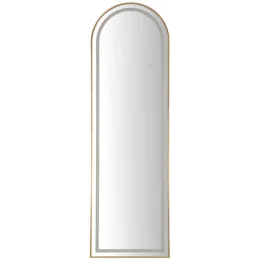Miroir sur pieds avec bandeau led 3 couleurs Marcia
