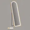 Miroir sur pieds avec bandeau led 3 couleurs Marcia