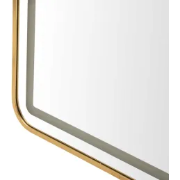 Miroir sur pieds avec bandeau led 3 couleurs Marcia