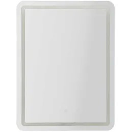 Miroir avec bandeau led 3 couleurs 60 x 3.5 x 80 cm