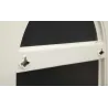 Miroir murale ovale avec bandeau led 3 couleurs 50 x 160 cm