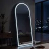 Miroir à poser avec bandeau led Achille 76 x 177 cm
