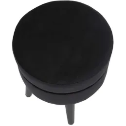Pouf en tissu Paris 35 x 40.5 cm