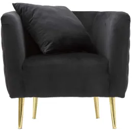 Fauteuil en tissu Bucarest 76 x 74 x 71 cm