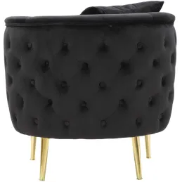 Fauteuil en tissu Bucarest 76 x 74 x 71 cm