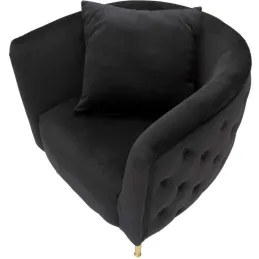 Fauteuil en tissu Bucarest 76 x 74 x 71 cm