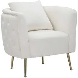 Fauteuil en tissu Bucarest 76 x 74 x 71 cm