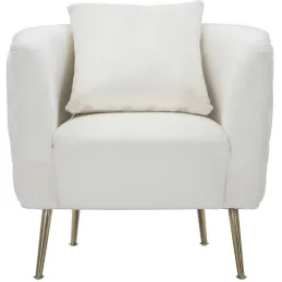 Fauteuil en tissu Bucarest 76 x 74 x 71 cm