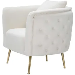 Fauteuil en tissu Bucarest 76 x 74 x 71 cm