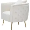 Fauteuil en tissu Bucarest 76 x 74 x 71 cm