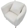 Fauteuil en tissu Bucarest 76 x 74 x 71 cm