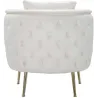 Fauteuil en tissu Bucarest 76 x 74 x 71 cm