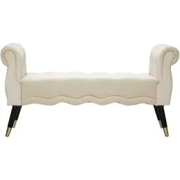 Banc en tissu Paris 120 x 40 x 60 cm