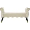 Banc en tissu Paris 120 x 40 x 60 cm