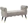 Banc en tissu Paris 120 x 40 x 60 cm