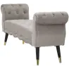 Banc en tissu Paris 120 x 40 x 60 cm