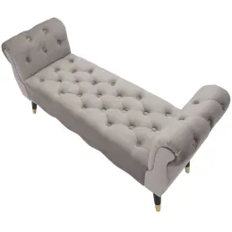 Banc en tissu Paris 120 x 40 x 60 cm